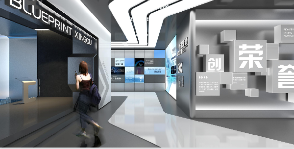 深圳企業(yè)展廳設計的兩大空間規(guī)劃